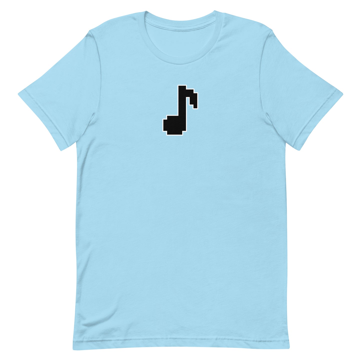 8bit note - T-Shirt (B) - Solid colors