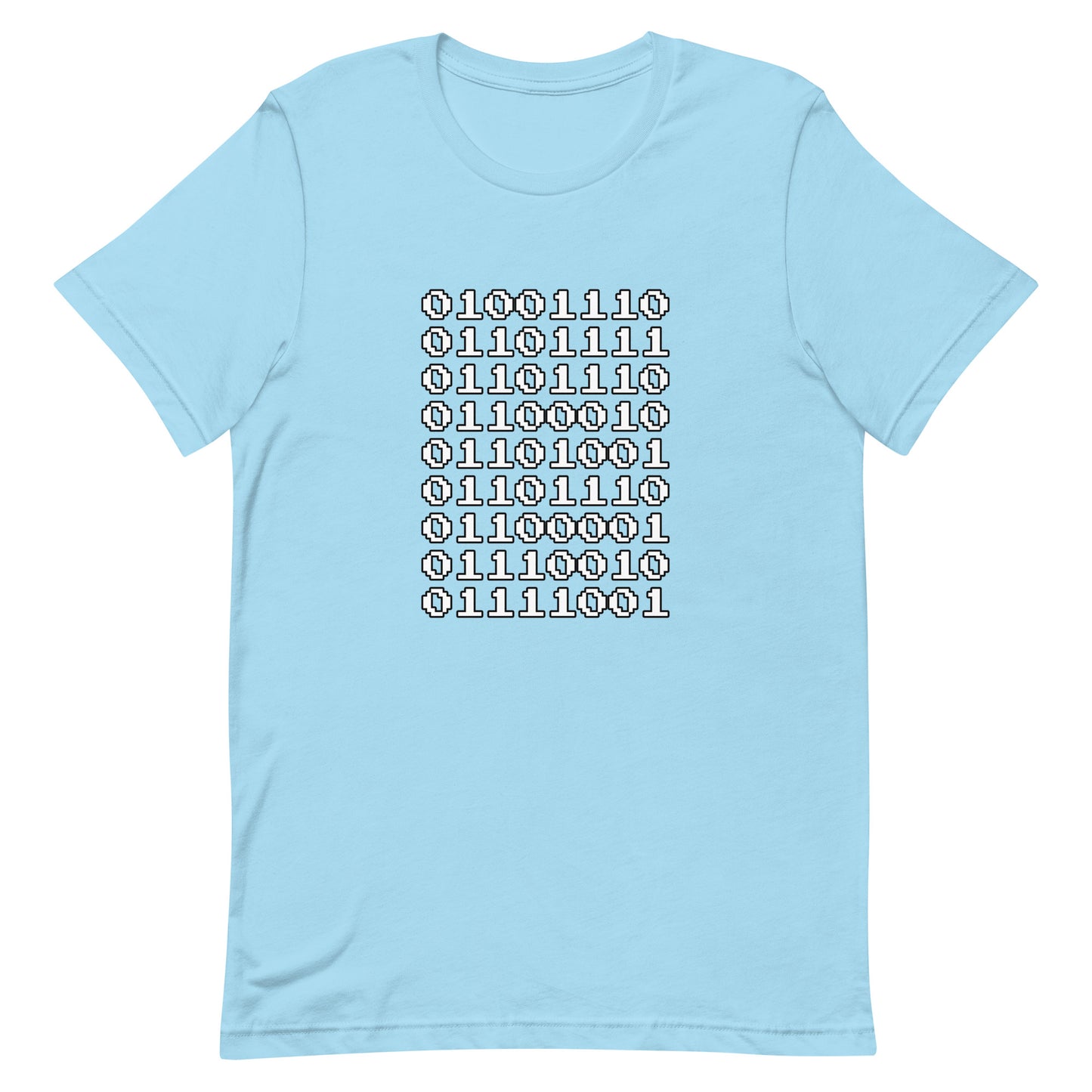 "Nonbinary" in binary - T-Shirt (W) - Solid colors