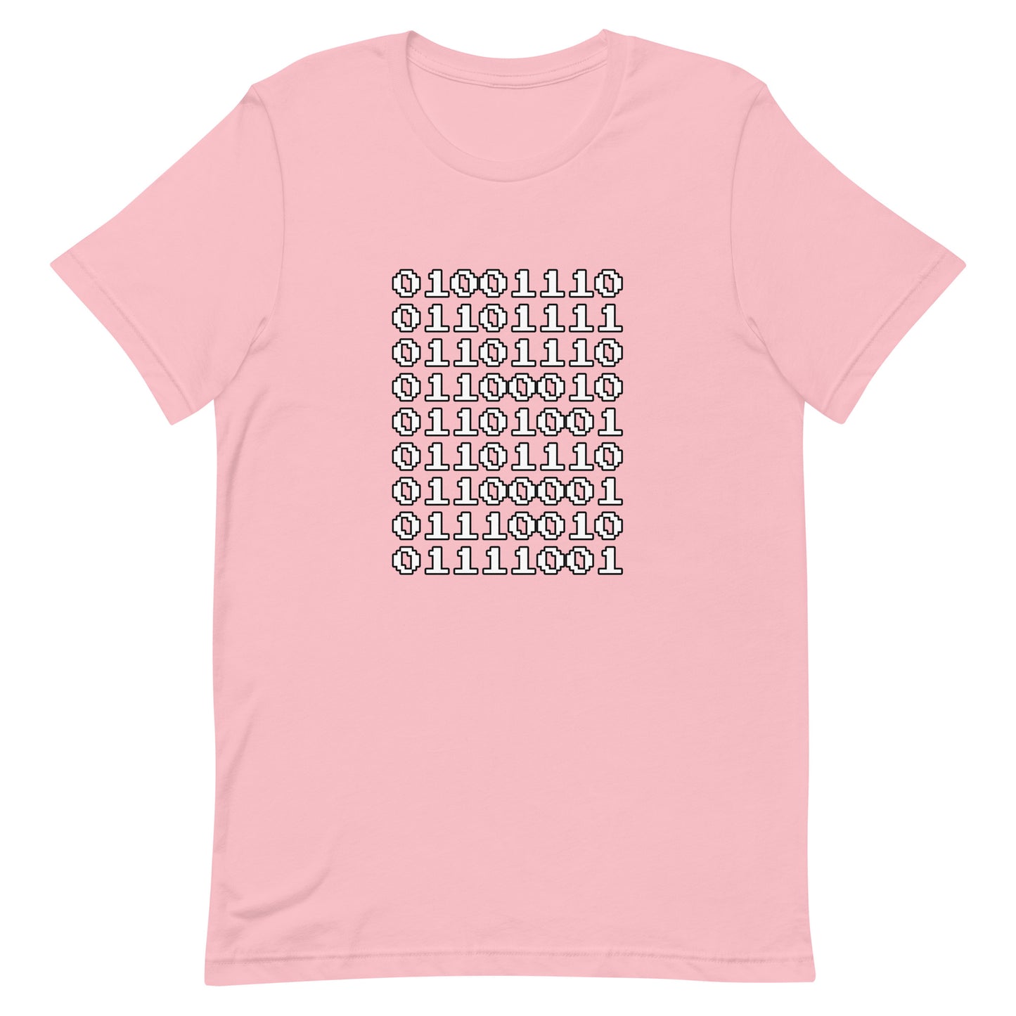 "Nonbinary" in binary - T-Shirt (W) - Solid colors