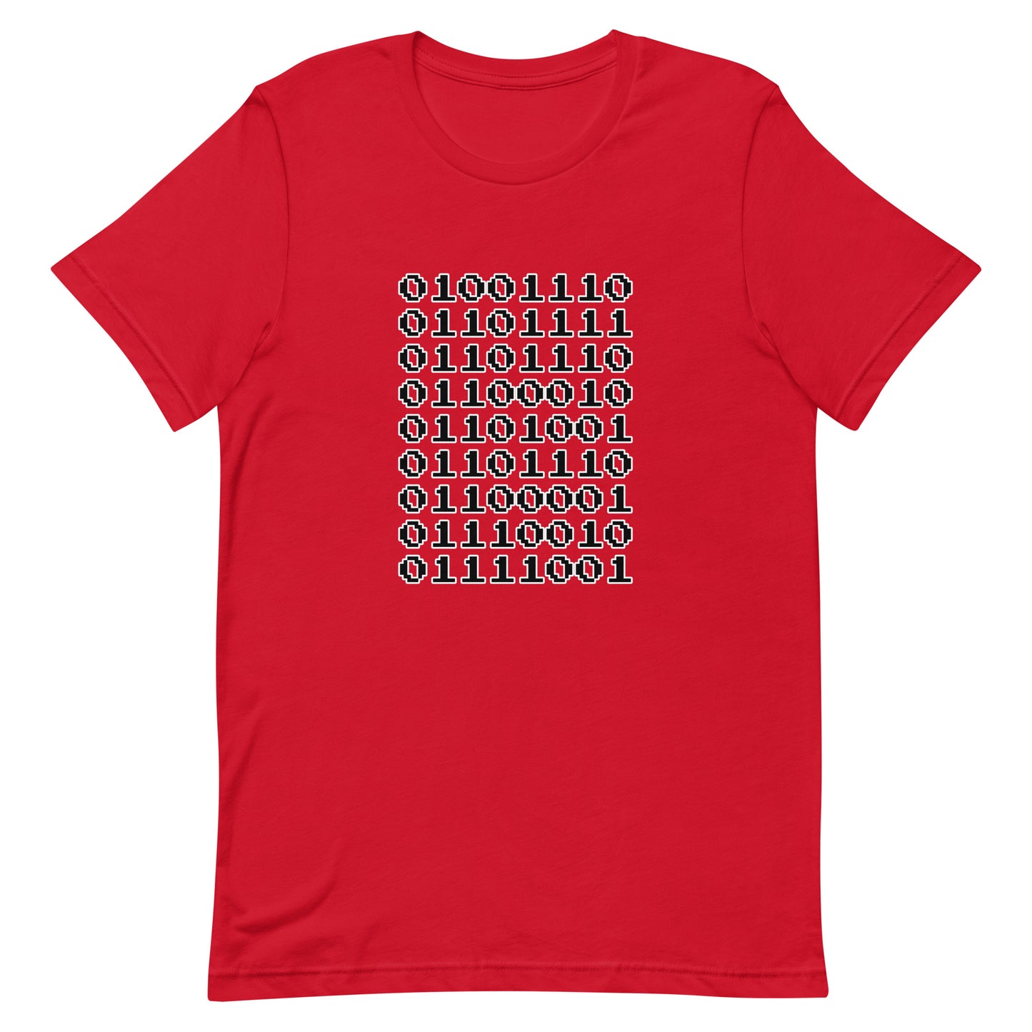 "Nonbinary" in binary - T-Shirt (B) - Solid colors