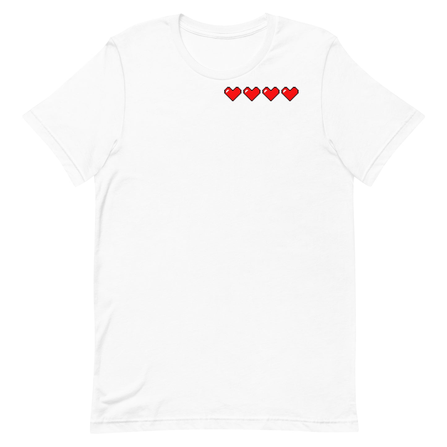 Four hearts - T-Shirt - Solid colors