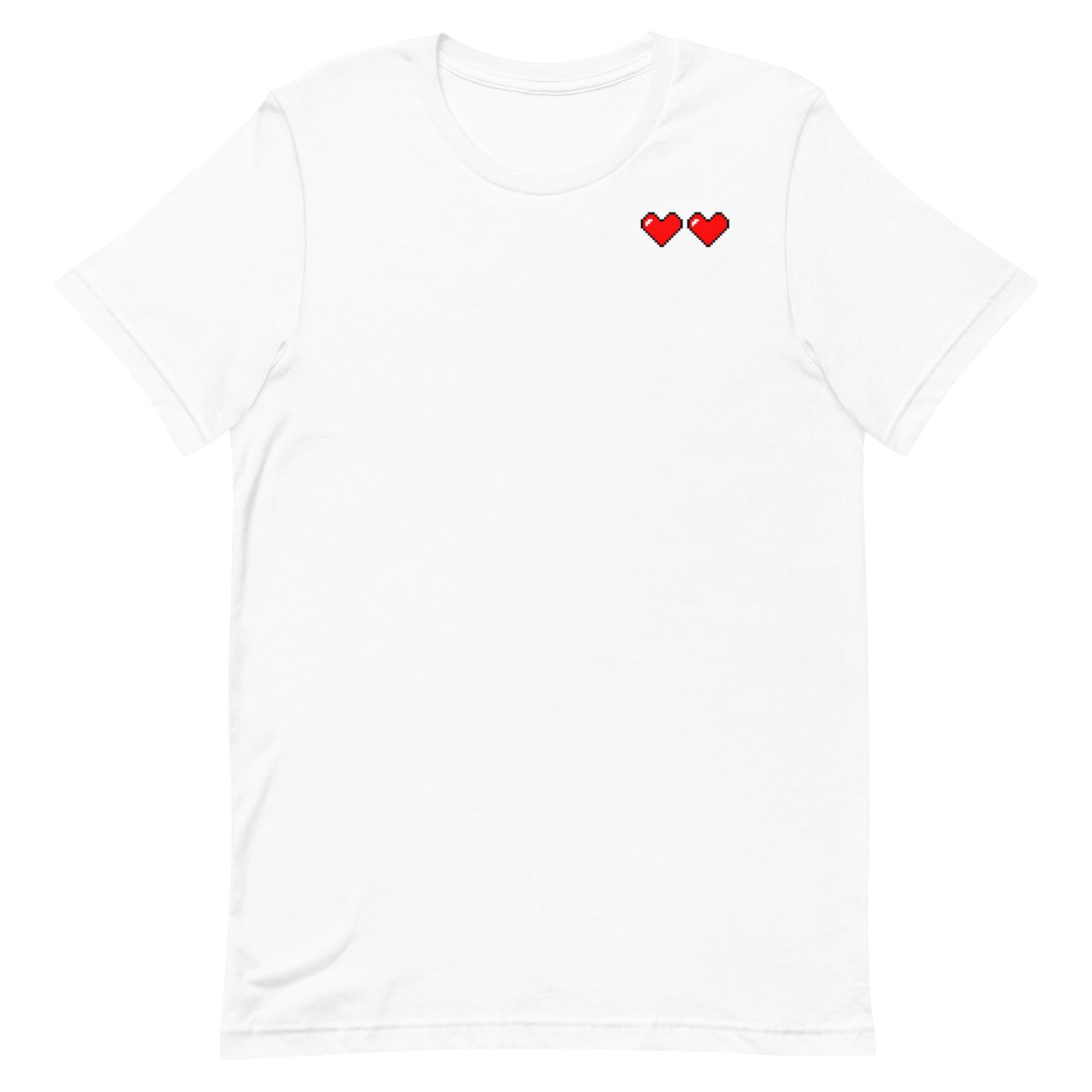 Two hearts - T-Shirt - Solid colors