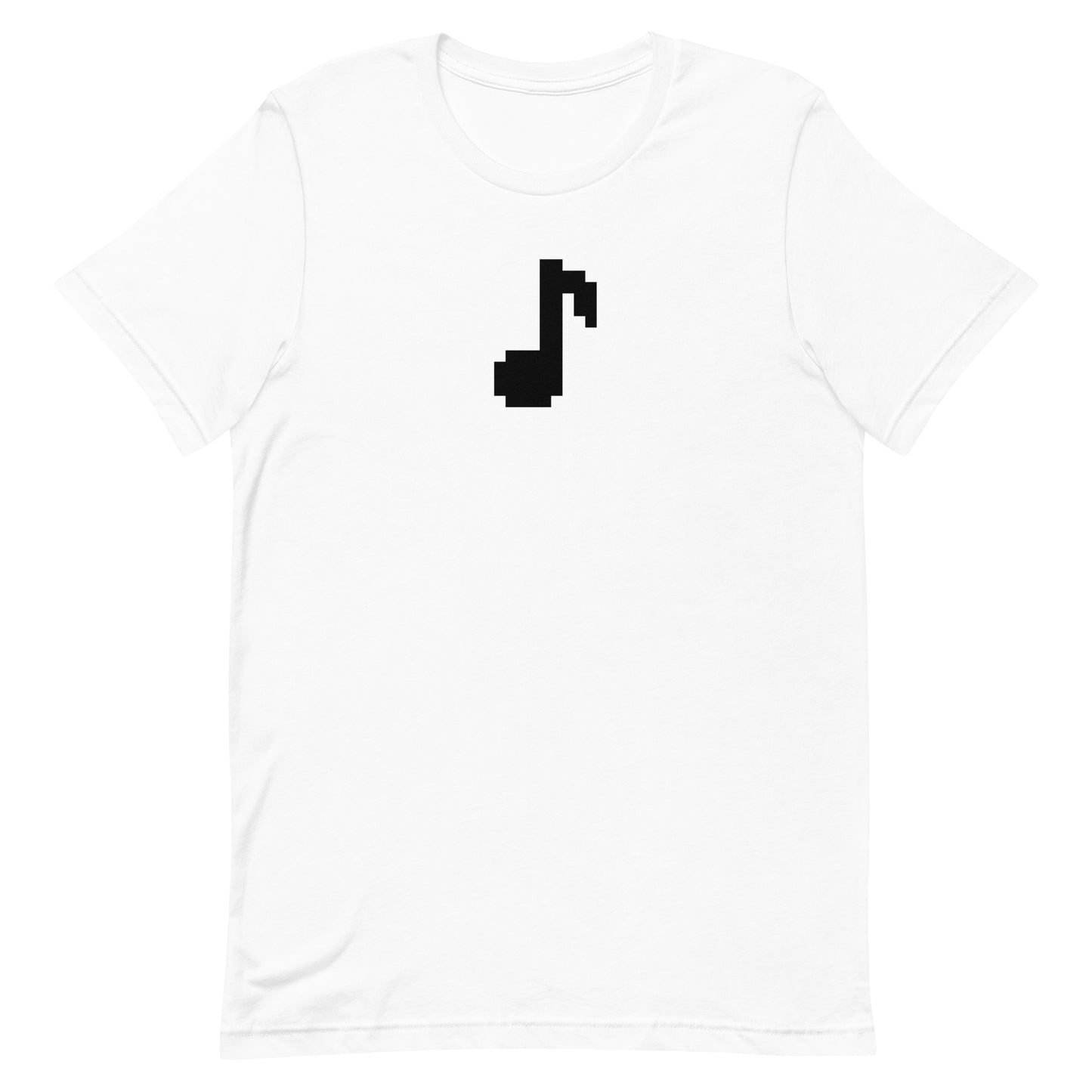 8bit note - T-Shirt (B) - Solid colors