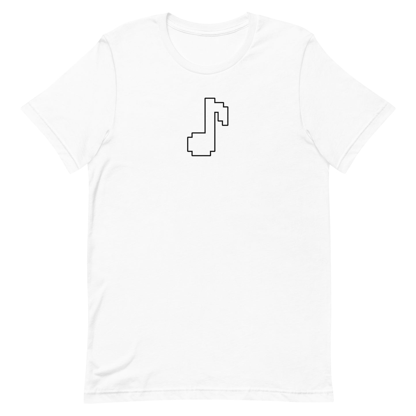 8bit note - T-Shirt (W) - Solid colors