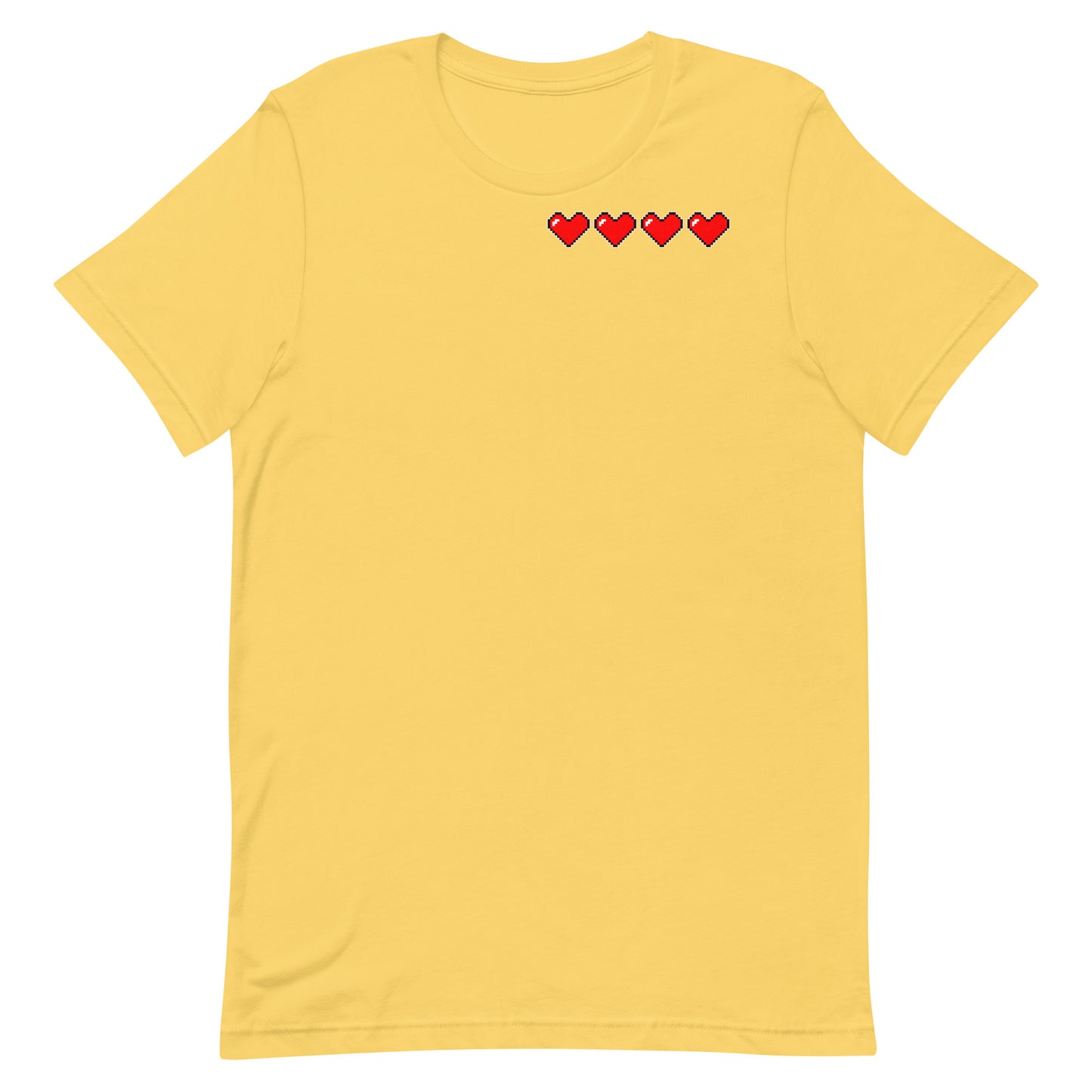 Four hearts - T-Shirt - Solid colors