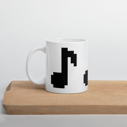 8bit note - Mug (B)