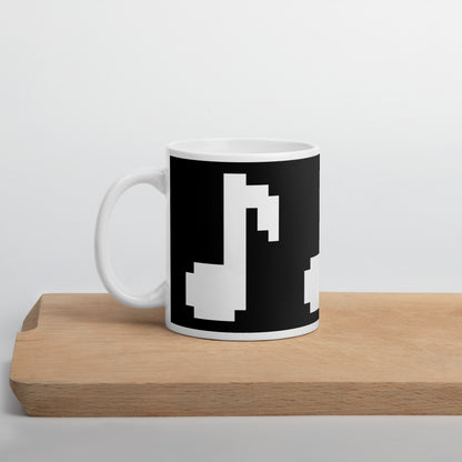 8bit note - Mug (W)