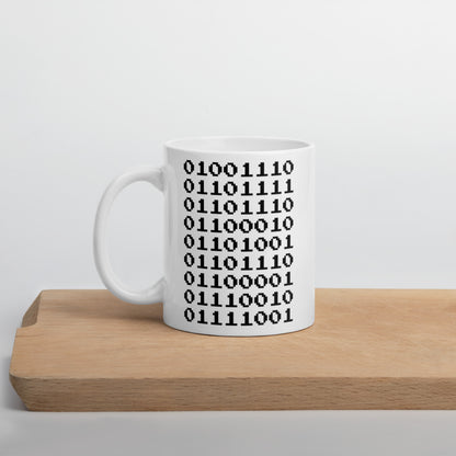 "Nonbinary" in binary - Mug