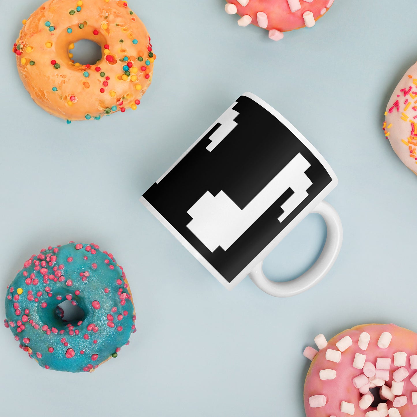 8bit note - Mug (W)