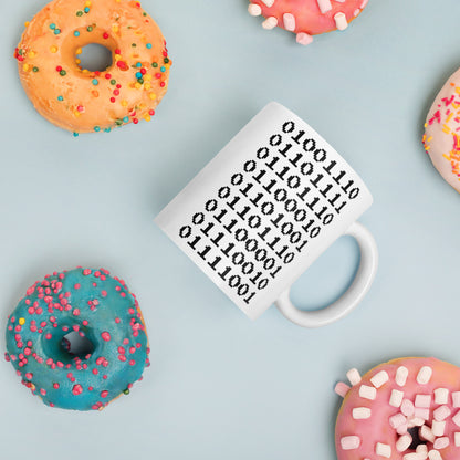 "Nonbinary" in binary - Mug