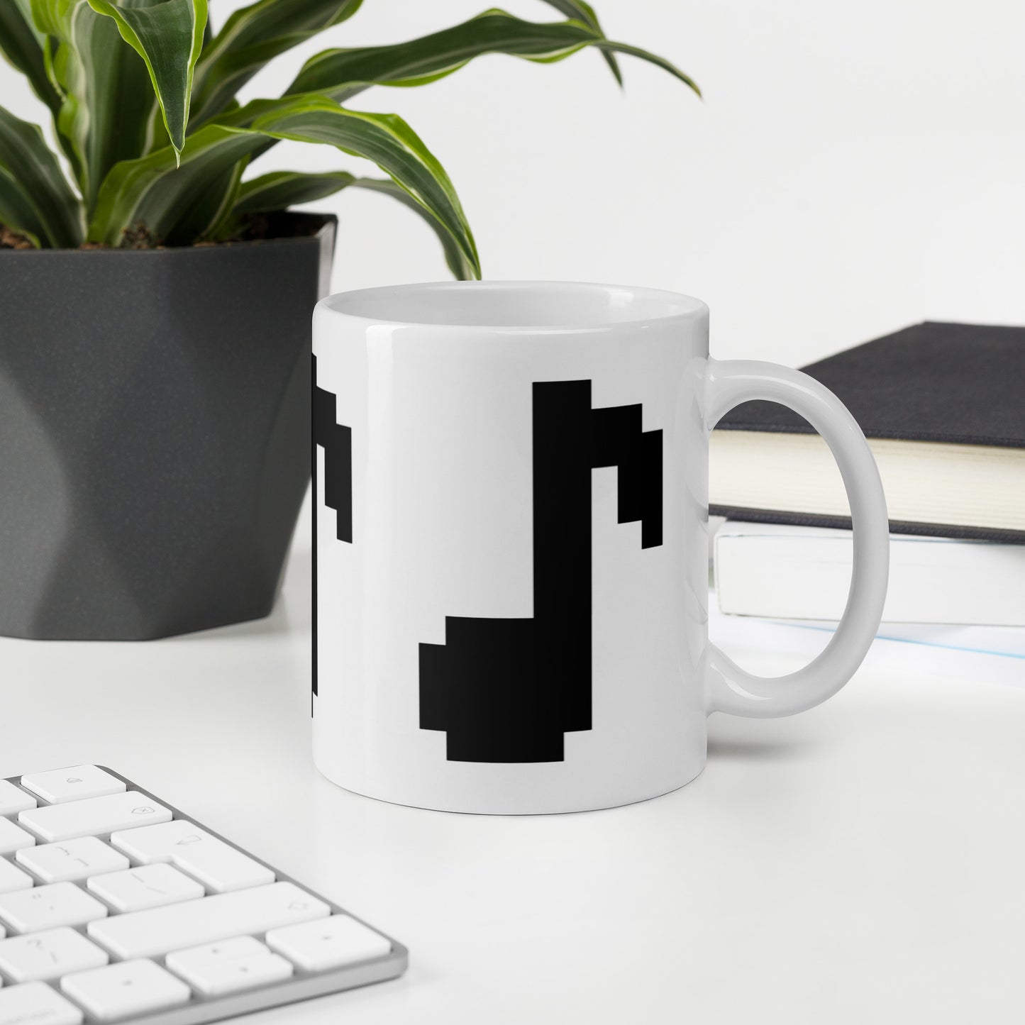 8bit note - Mug (B)