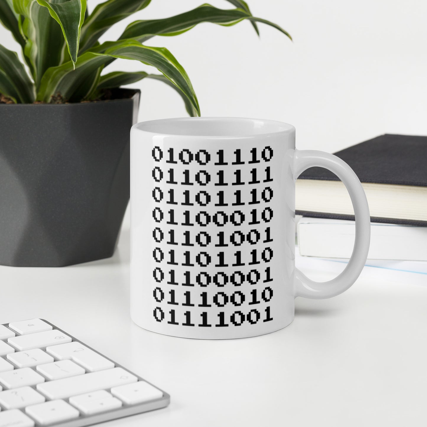 "Nonbinary" in binary - Mug