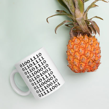 "Nonbinary" in binary - Mug