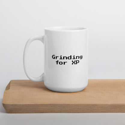 Grinding for XP - Mug