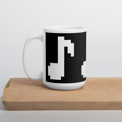 8bit note - Mug (W)