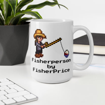 Fisherperson by FisherPrice - Mug