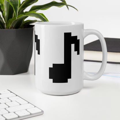 8bit note - Mug (B)