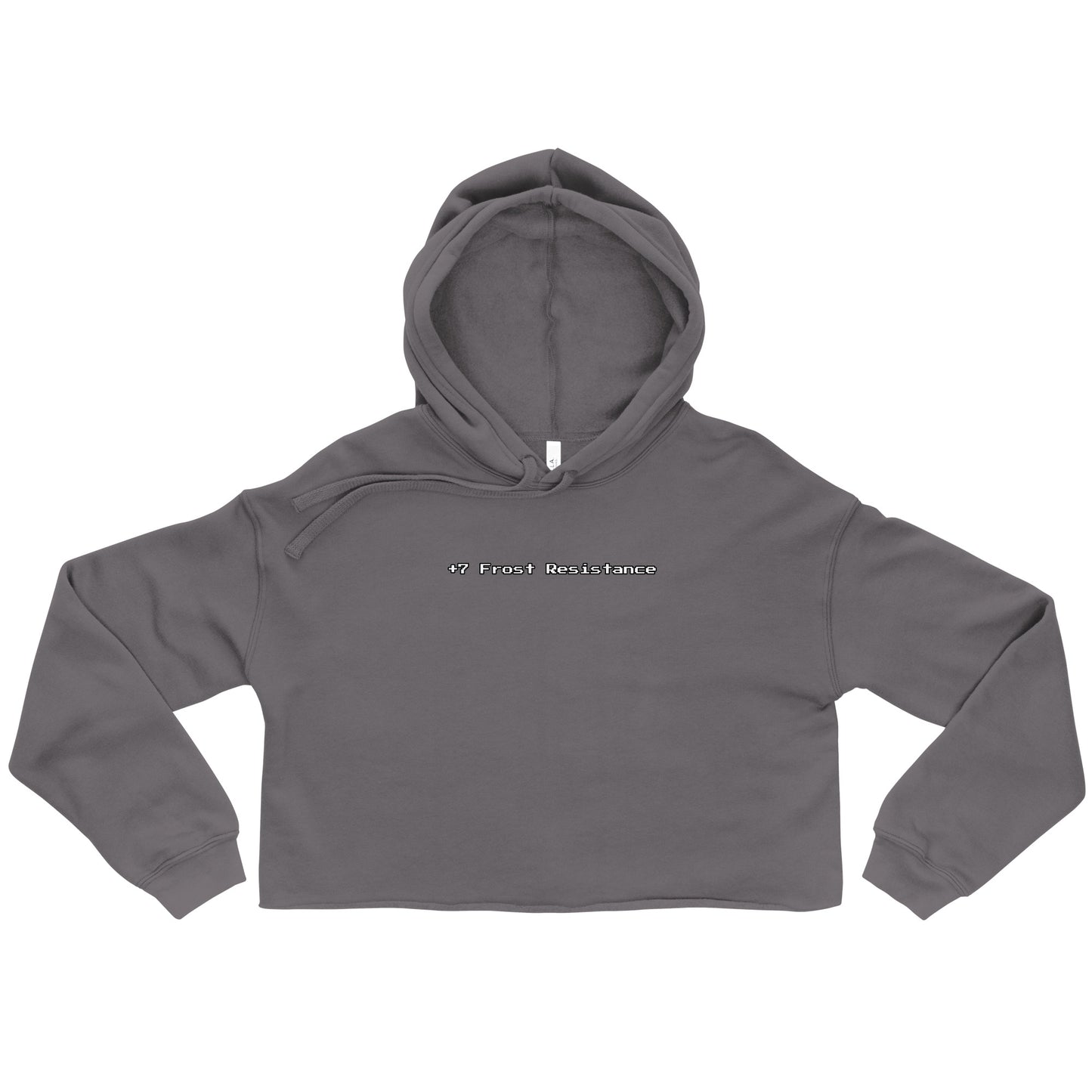 +7 frost resistance - Crop Hoodie (W)