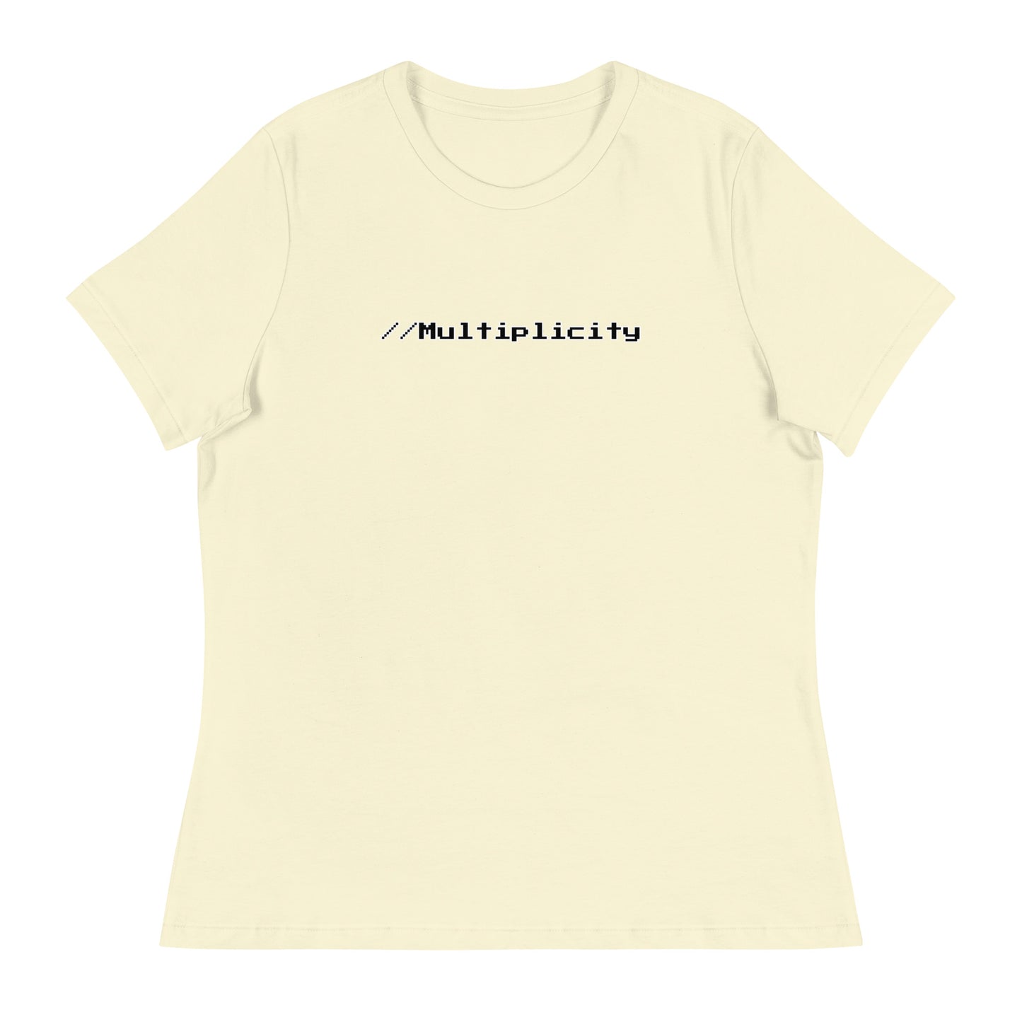 //Multiplicity - Contoured, Relaxed T-Shirt (B)