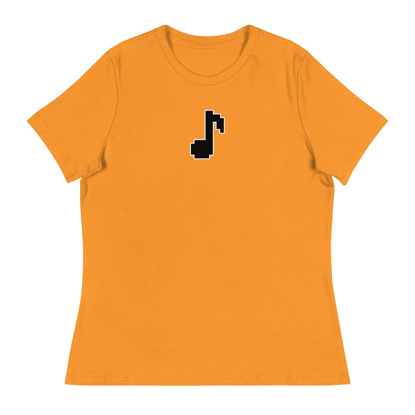 8bit note - Contoured, Relaxed T-Shirt (B)