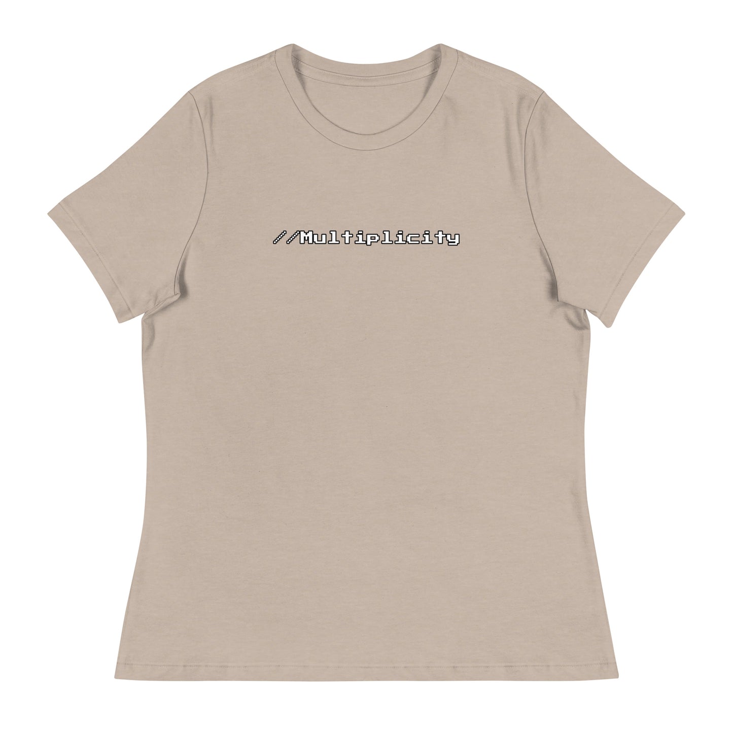 //Multiplicity - Contoured, Relaxed T-Shirt (W)