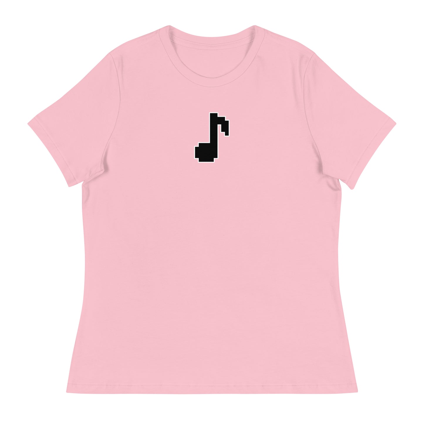 8bit note - Contoured, Relaxed T-Shirt (B)