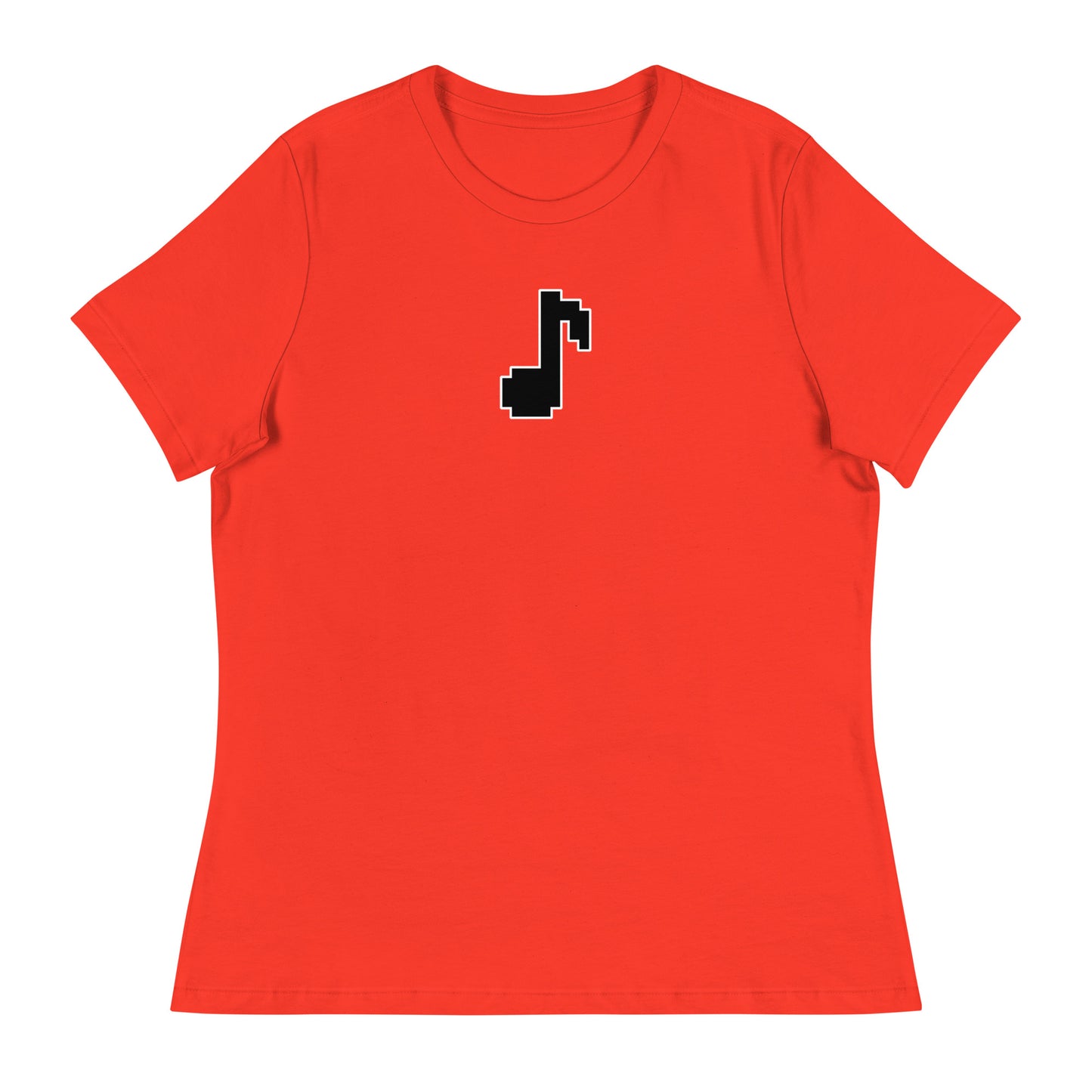 8bit note - Contoured, Relaxed T-Shirt (B)